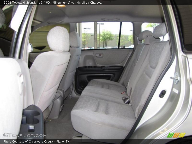 Millennium Silver Metallic / Charcoal 2001 Toyota Highlander V6 4WD