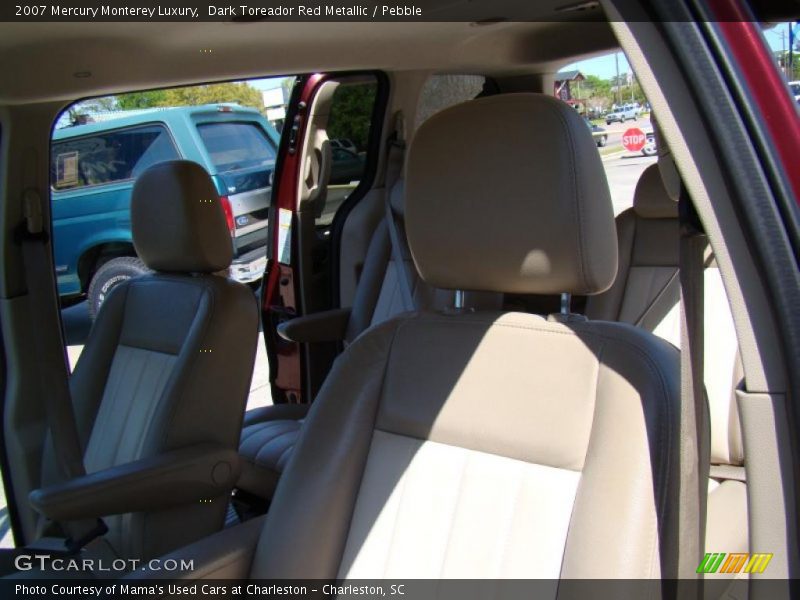 Dark Toreador Red Metallic / Pebble 2007 Mercury Monterey Luxury