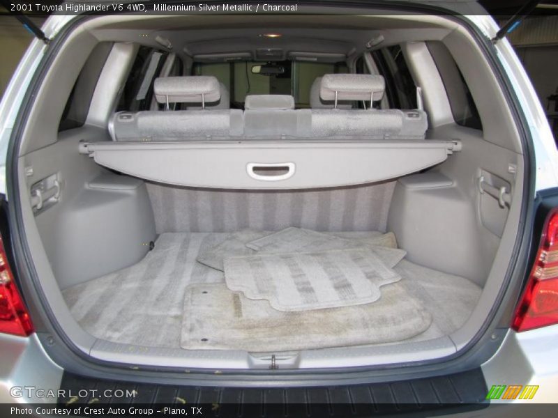 Millennium Silver Metallic / Charcoal 2001 Toyota Highlander V6 4WD