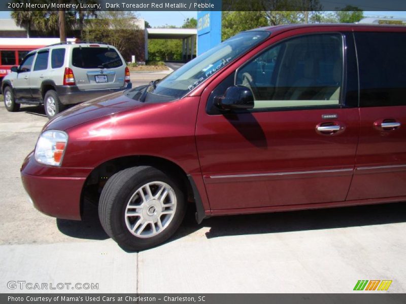 Dark Toreador Red Metallic / Pebble 2007 Mercury Monterey Luxury