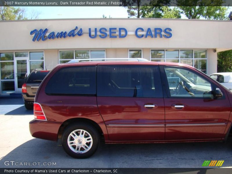 Dark Toreador Red Metallic / Pebble 2007 Mercury Monterey Luxury