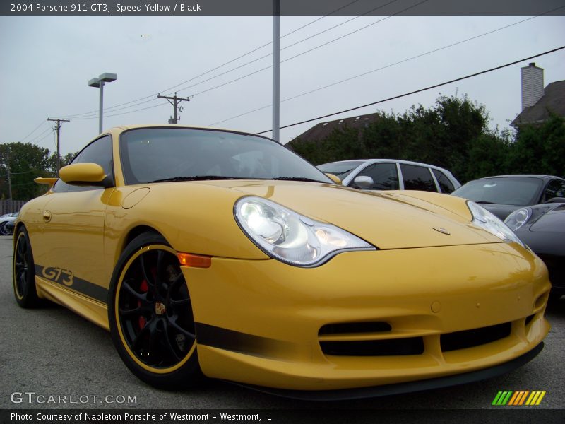 Speed Yellow / Black 2004 Porsche 911 GT3