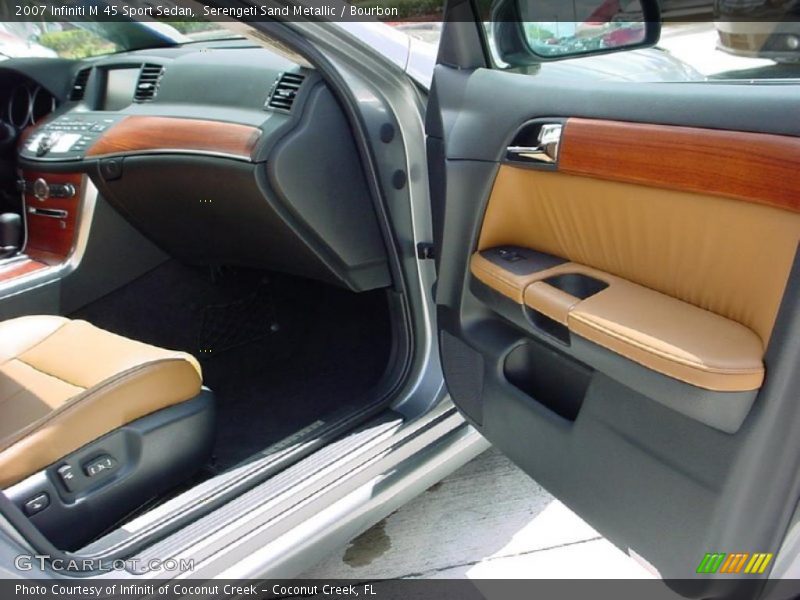 Serengeti Sand Metallic / Bourbon 2007 Infiniti M 45 Sport Sedan