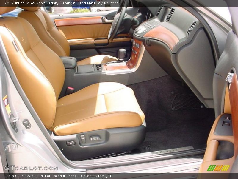 Serengeti Sand Metallic / Bourbon 2007 Infiniti M 45 Sport Sedan