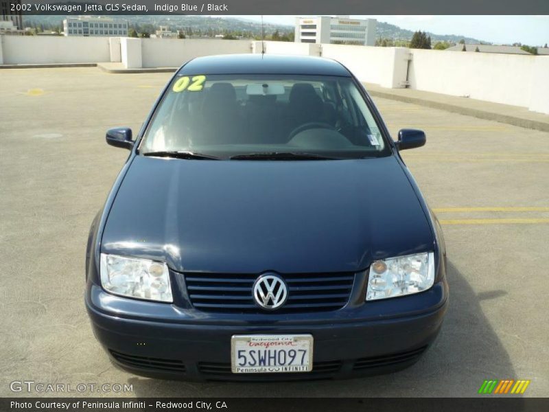 Indigo Blue / Black 2002 Volkswagen Jetta GLS Sedan