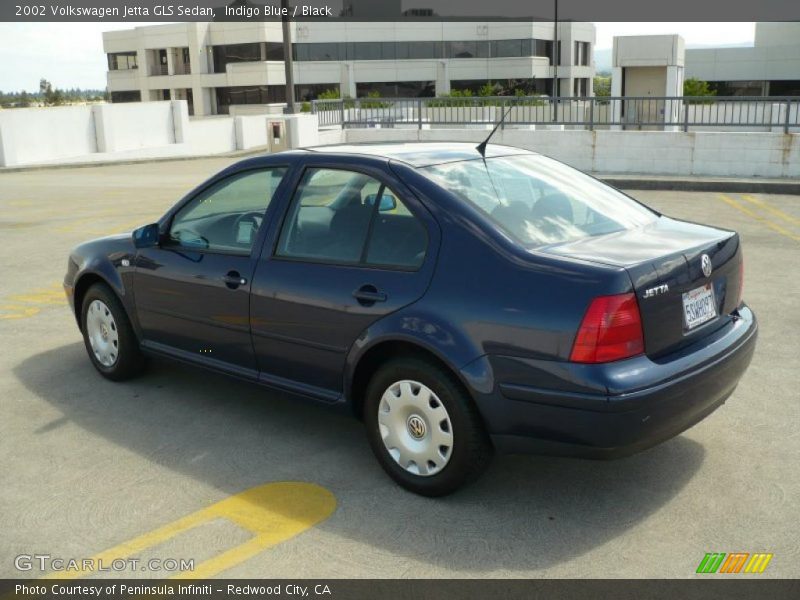 Indigo Blue / Black 2002 Volkswagen Jetta GLS Sedan