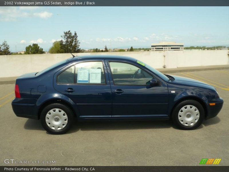 Indigo Blue / Black 2002 Volkswagen Jetta GLS Sedan