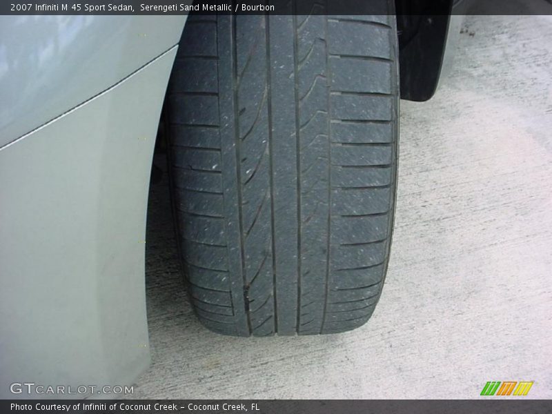 Serengeti Sand Metallic / Bourbon 2007 Infiniti M 45 Sport Sedan
