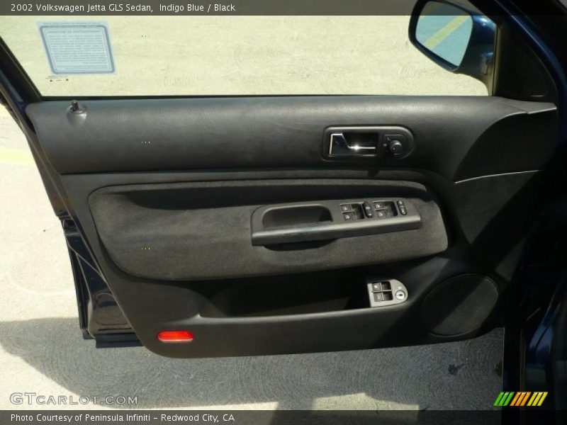 Indigo Blue / Black 2002 Volkswagen Jetta GLS Sedan
