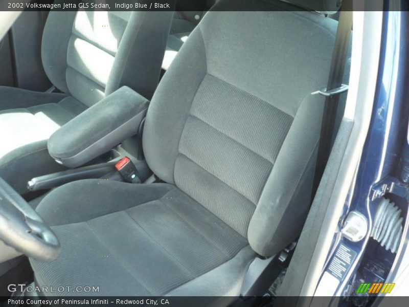 Indigo Blue / Black 2002 Volkswagen Jetta GLS Sedan