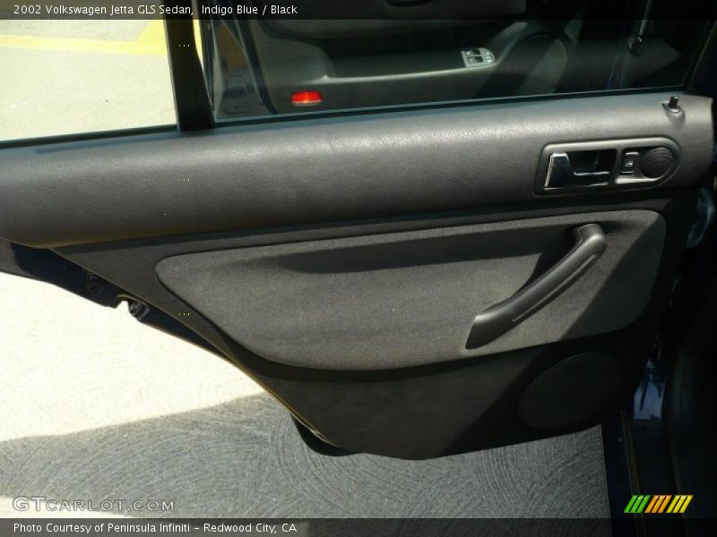 Indigo Blue / Black 2002 Volkswagen Jetta GLS Sedan