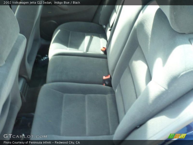 Indigo Blue / Black 2002 Volkswagen Jetta GLS Sedan