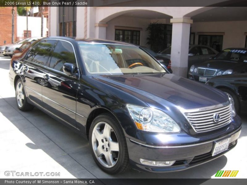 Blue Onyx Pearl / Saddle 2006 Lexus LS 430