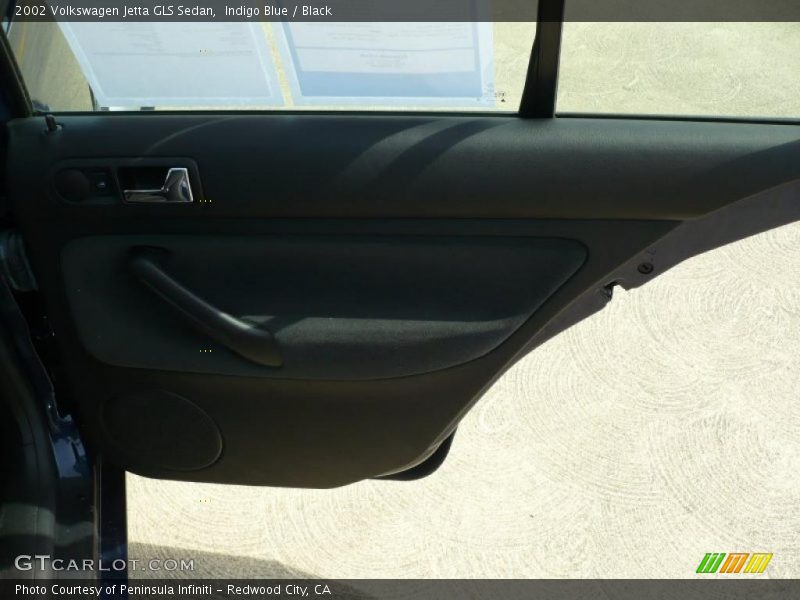 Indigo Blue / Black 2002 Volkswagen Jetta GLS Sedan