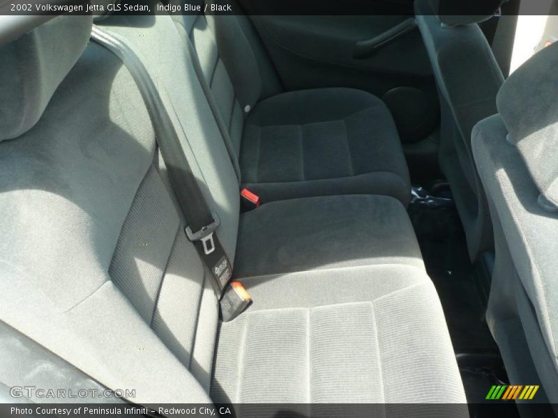 Indigo Blue / Black 2002 Volkswagen Jetta GLS Sedan