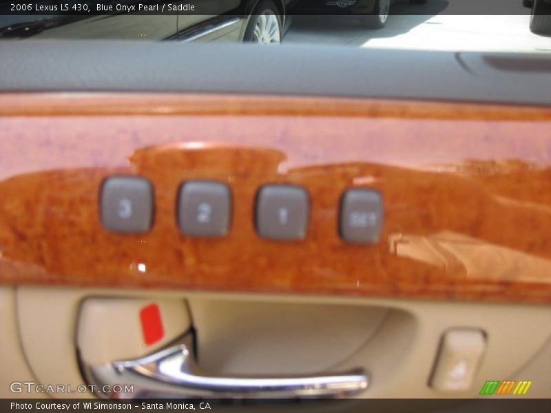 Blue Onyx Pearl / Saddle 2006 Lexus LS 430