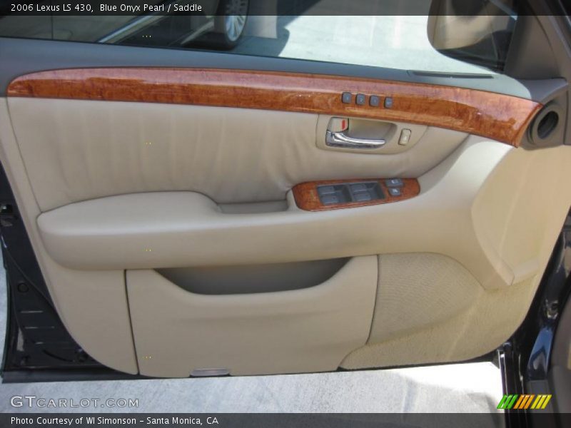 Blue Onyx Pearl / Saddle 2006 Lexus LS 430