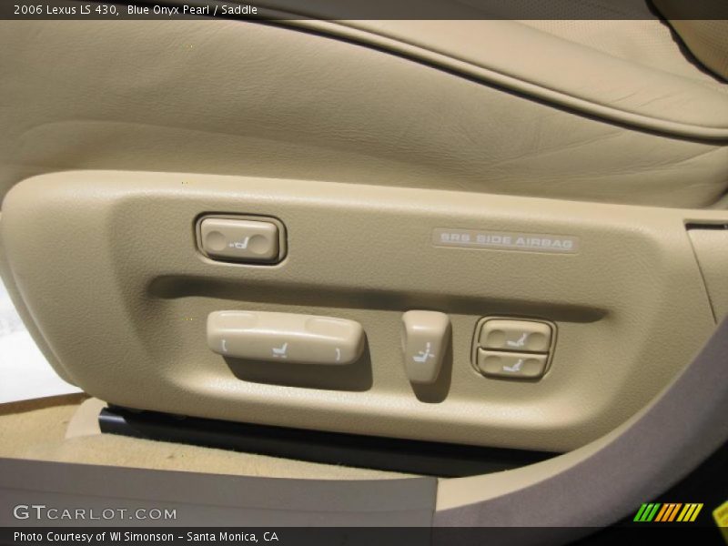 Blue Onyx Pearl / Saddle 2006 Lexus LS 430