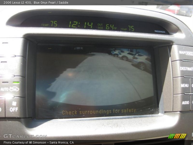 Blue Onyx Pearl / Saddle 2006 Lexus LS 430