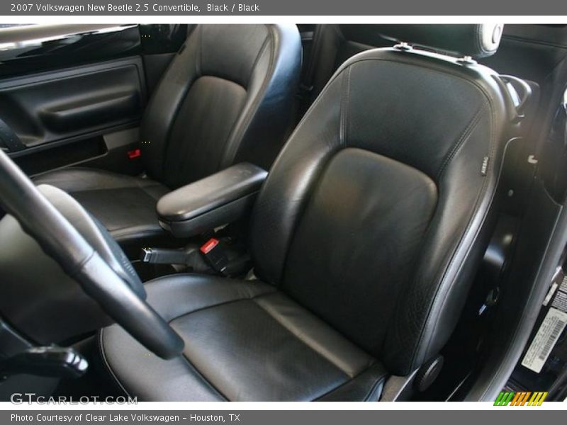 Black / Black 2007 Volkswagen New Beetle 2.5 Convertible