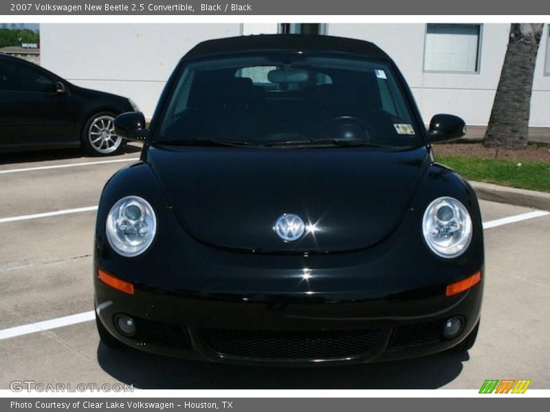 Black / Black 2007 Volkswagen New Beetle 2.5 Convertible