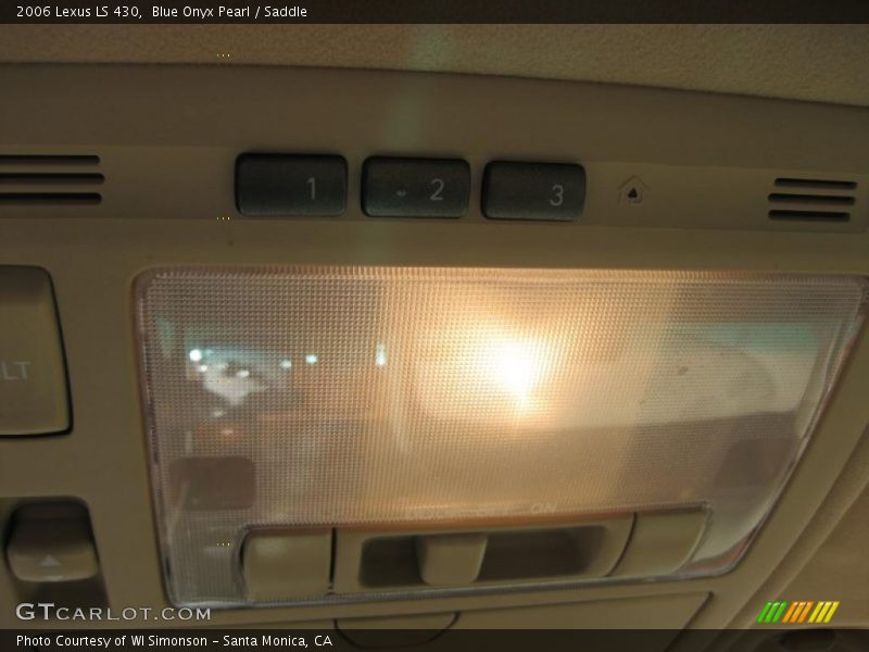 Blue Onyx Pearl / Saddle 2006 Lexus LS 430