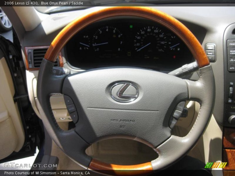 Blue Onyx Pearl / Saddle 2006 Lexus LS 430