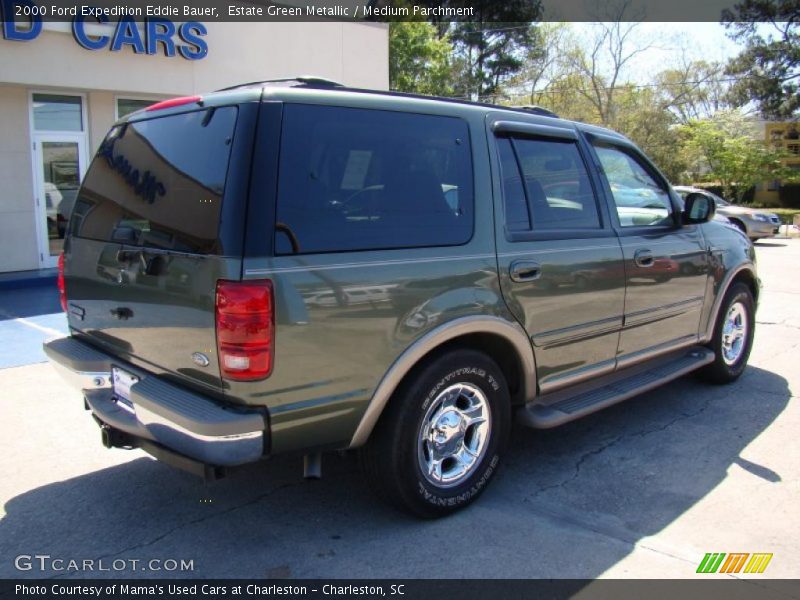 Estate Green Metallic / Medium Parchment 2000 Ford Expedition Eddie Bauer