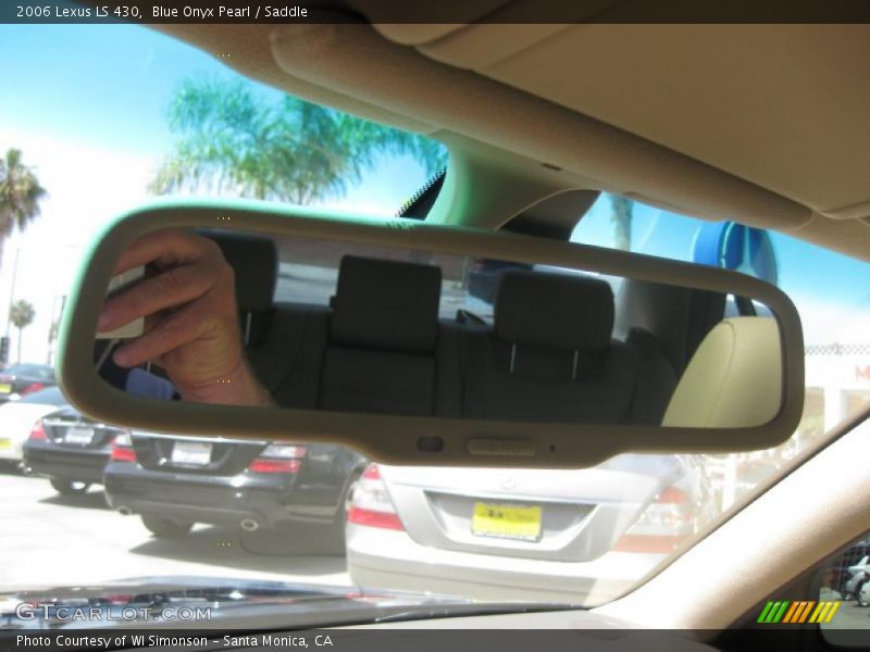 Blue Onyx Pearl / Saddle 2006 Lexus LS 430