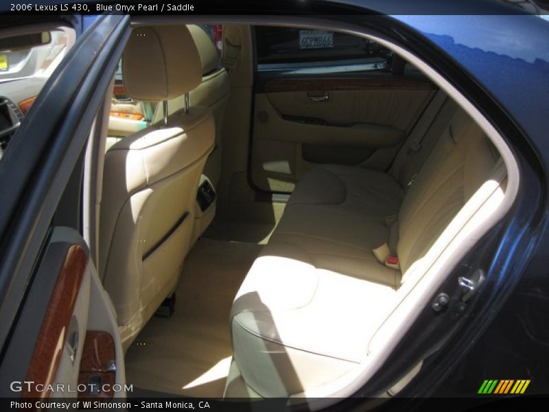 Blue Onyx Pearl / Saddle 2006 Lexus LS 430