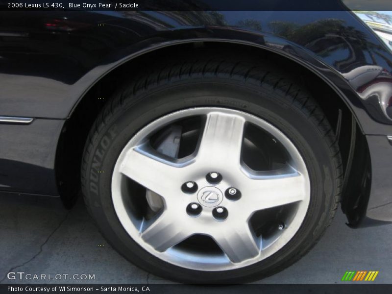 Blue Onyx Pearl / Saddle 2006 Lexus LS 430