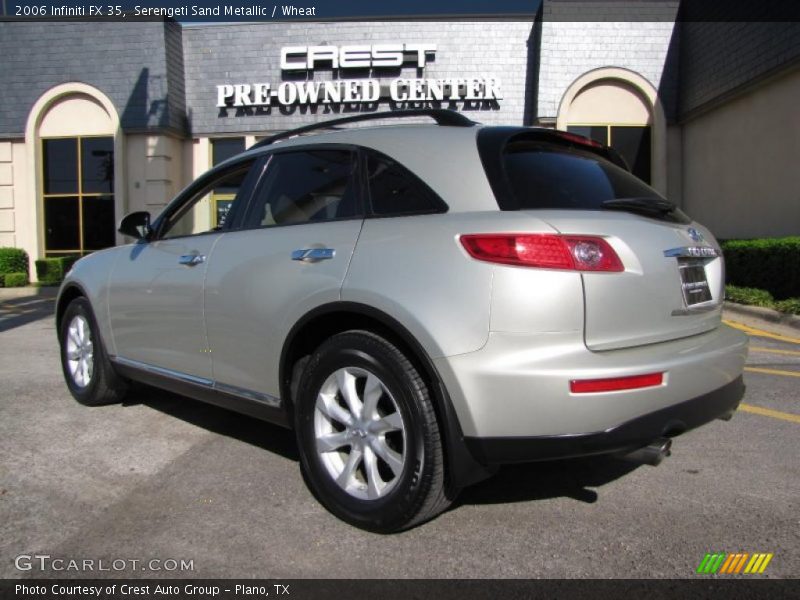 Serengeti Sand Metallic / Wheat 2006 Infiniti FX 35