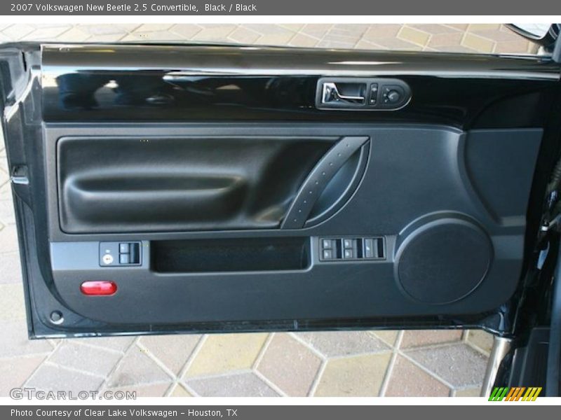 Black / Black 2007 Volkswagen New Beetle 2.5 Convertible