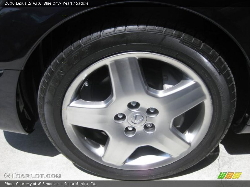 Blue Onyx Pearl / Saddle 2006 Lexus LS 430