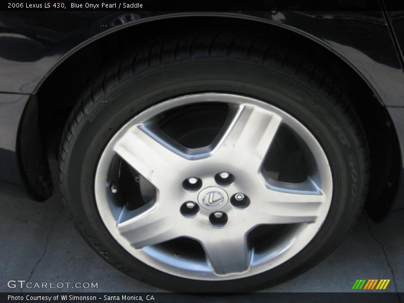 Blue Onyx Pearl / Saddle 2006 Lexus LS 430