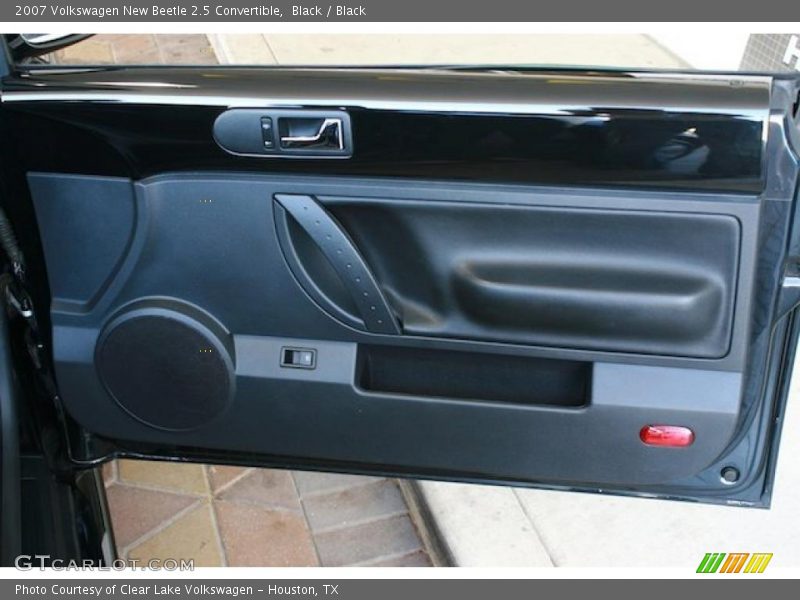 Black / Black 2007 Volkswagen New Beetle 2.5 Convertible