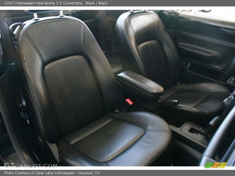Black / Black 2007 Volkswagen New Beetle 2.5 Convertible