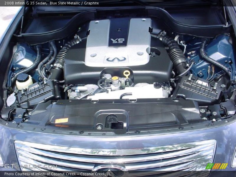 Blue Slate Metallic / Graphite 2008 Infiniti G 35 Sedan