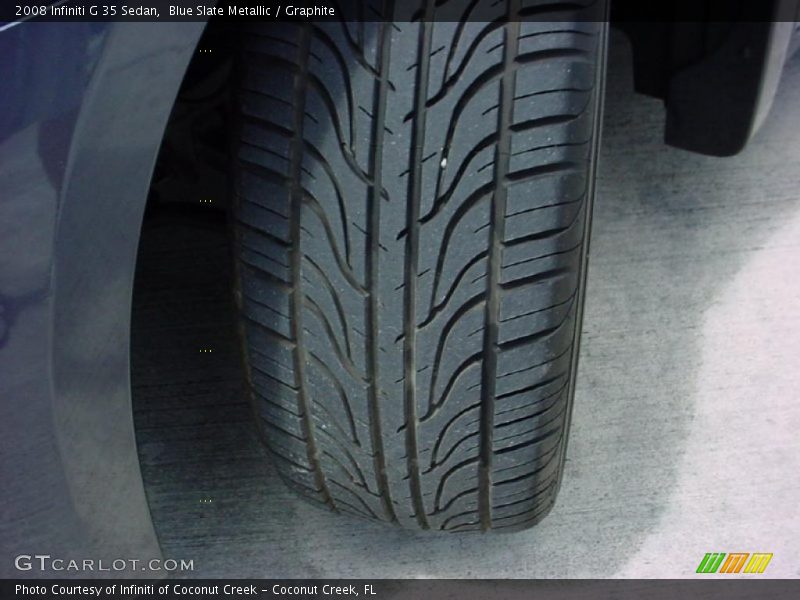 Blue Slate Metallic / Graphite 2008 Infiniti G 35 Sedan