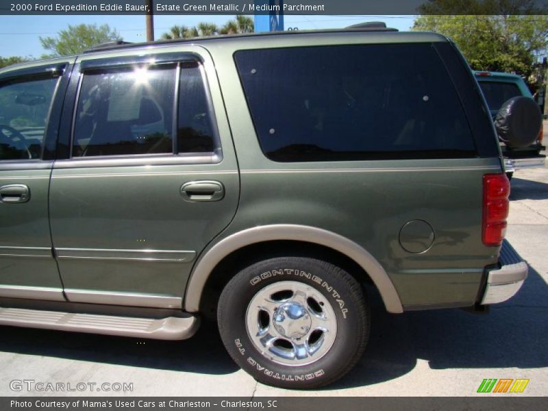 Estate Green Metallic / Medium Parchment 2000 Ford Expedition Eddie Bauer