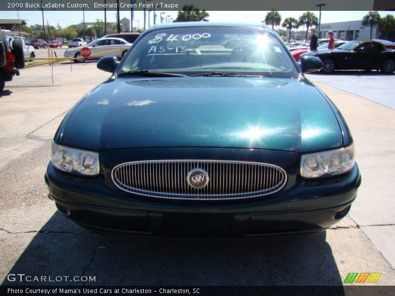 Emerald Green Pearl / Taupe 2000 Buick LeSabre Custom