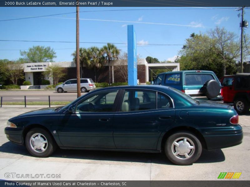 Emerald Green Pearl / Taupe 2000 Buick LeSabre Custom