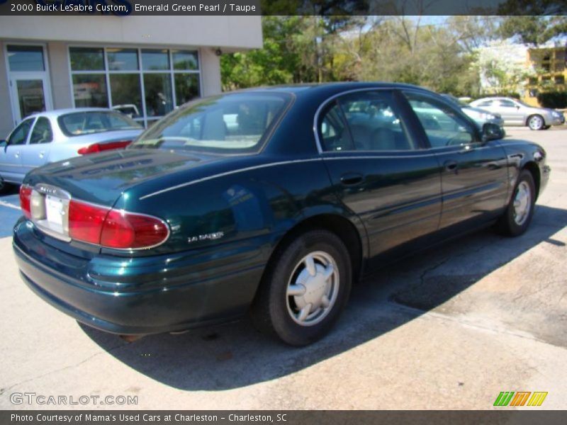 Emerald Green Pearl / Taupe 2000 Buick LeSabre Custom