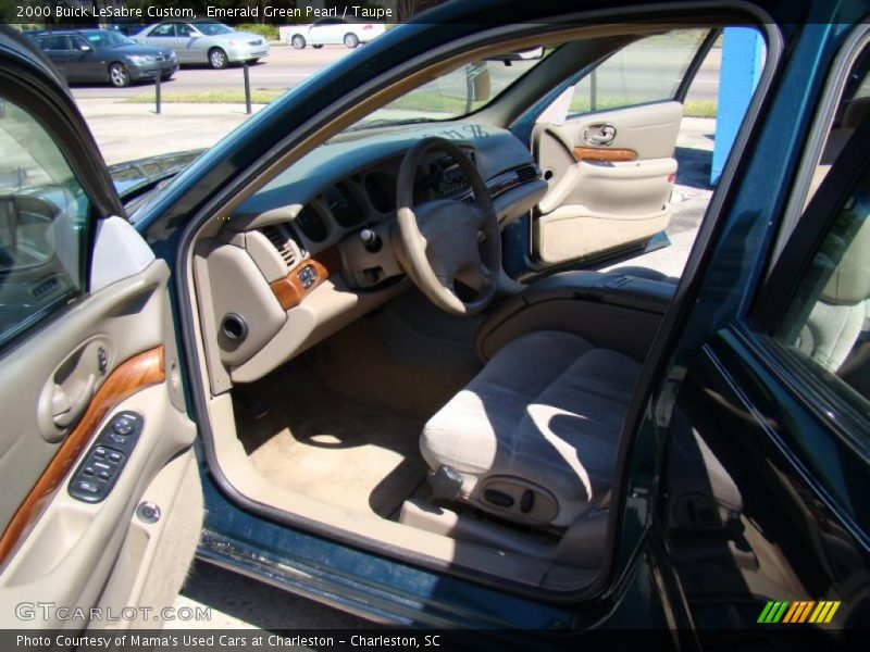 Emerald Green Pearl / Taupe 2000 Buick LeSabre Custom
