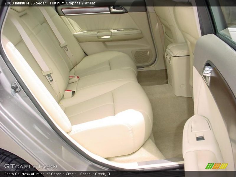 Platinum Graphite / Wheat 2008 Infiniti M 35 Sedan