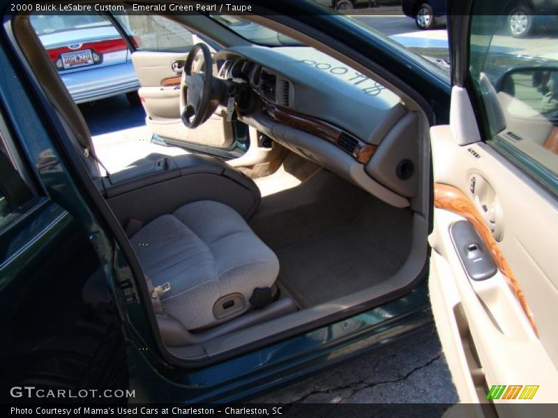 Emerald Green Pearl / Taupe 2000 Buick LeSabre Custom