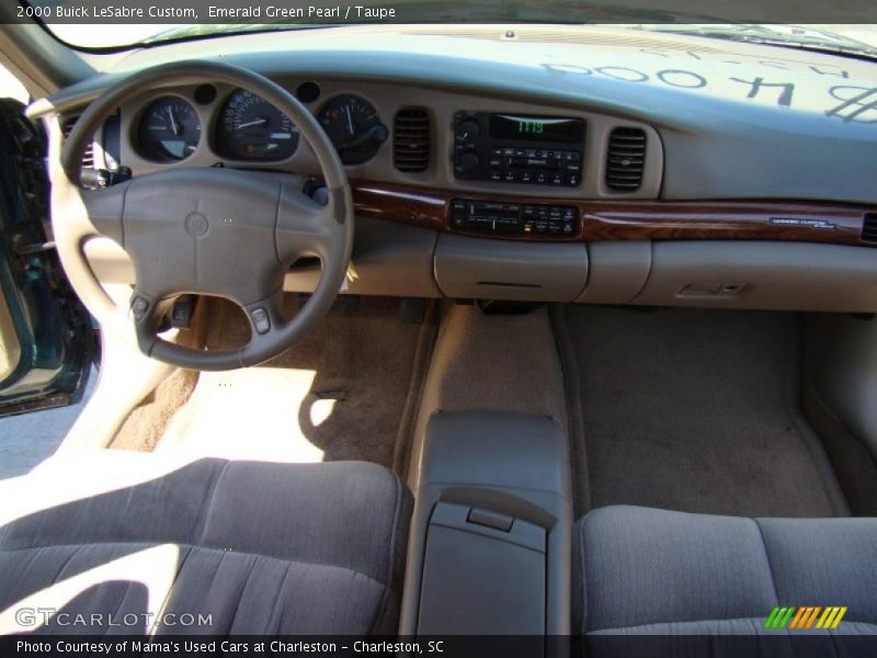 Emerald Green Pearl / Taupe 2000 Buick LeSabre Custom