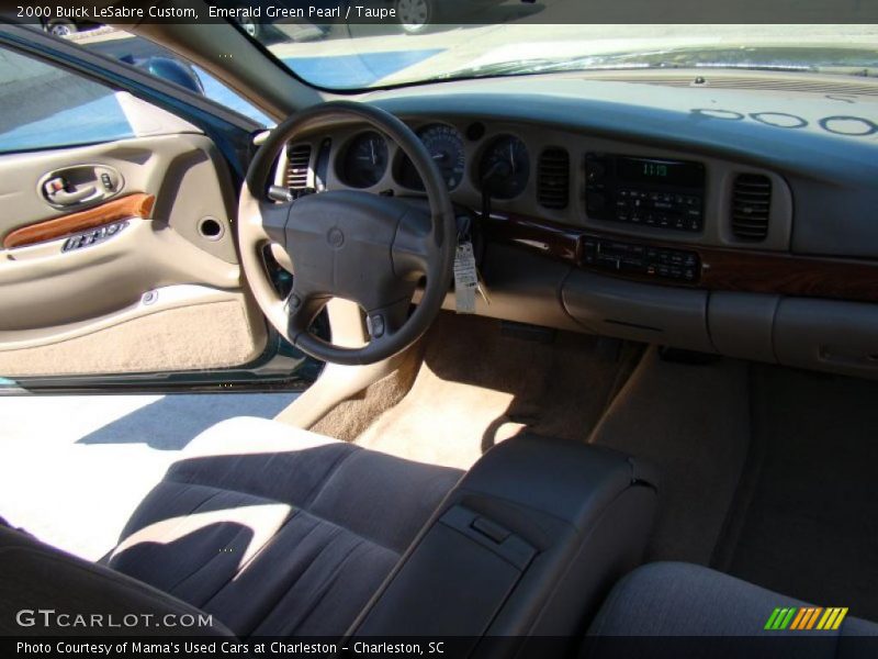 Emerald Green Pearl / Taupe 2000 Buick LeSabre Custom