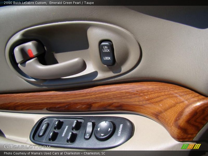 Emerald Green Pearl / Taupe 2000 Buick LeSabre Custom
