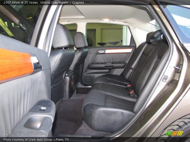 Umbria Gray Metallic / Graphite 2007 Infiniti M 35 Sedan
